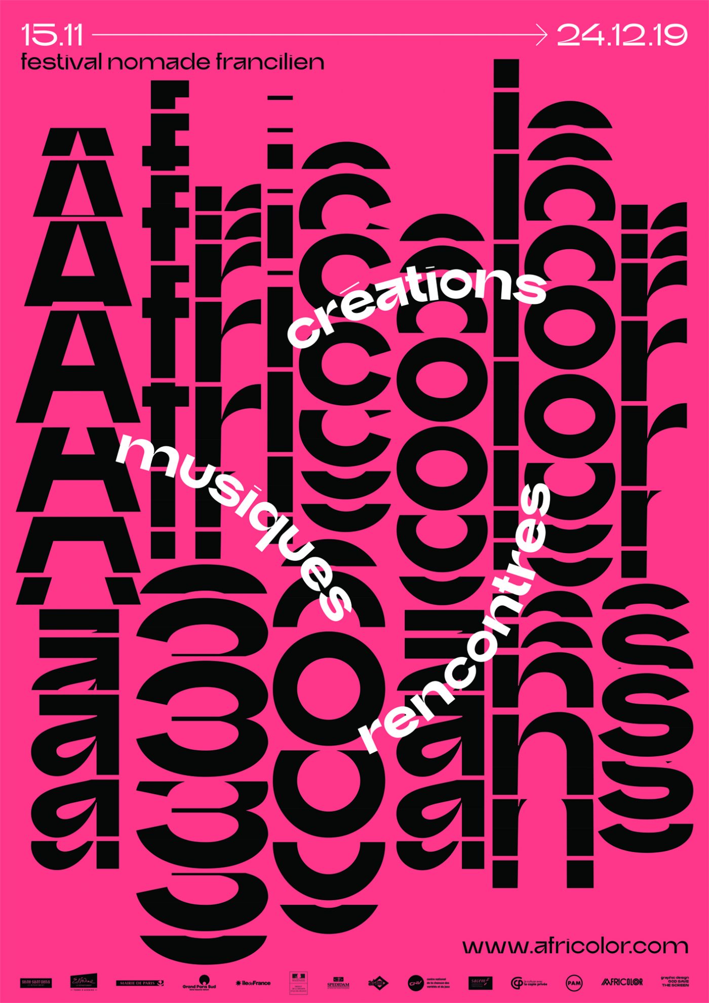 Africolor Festival—30 Years - The Type Directors Club