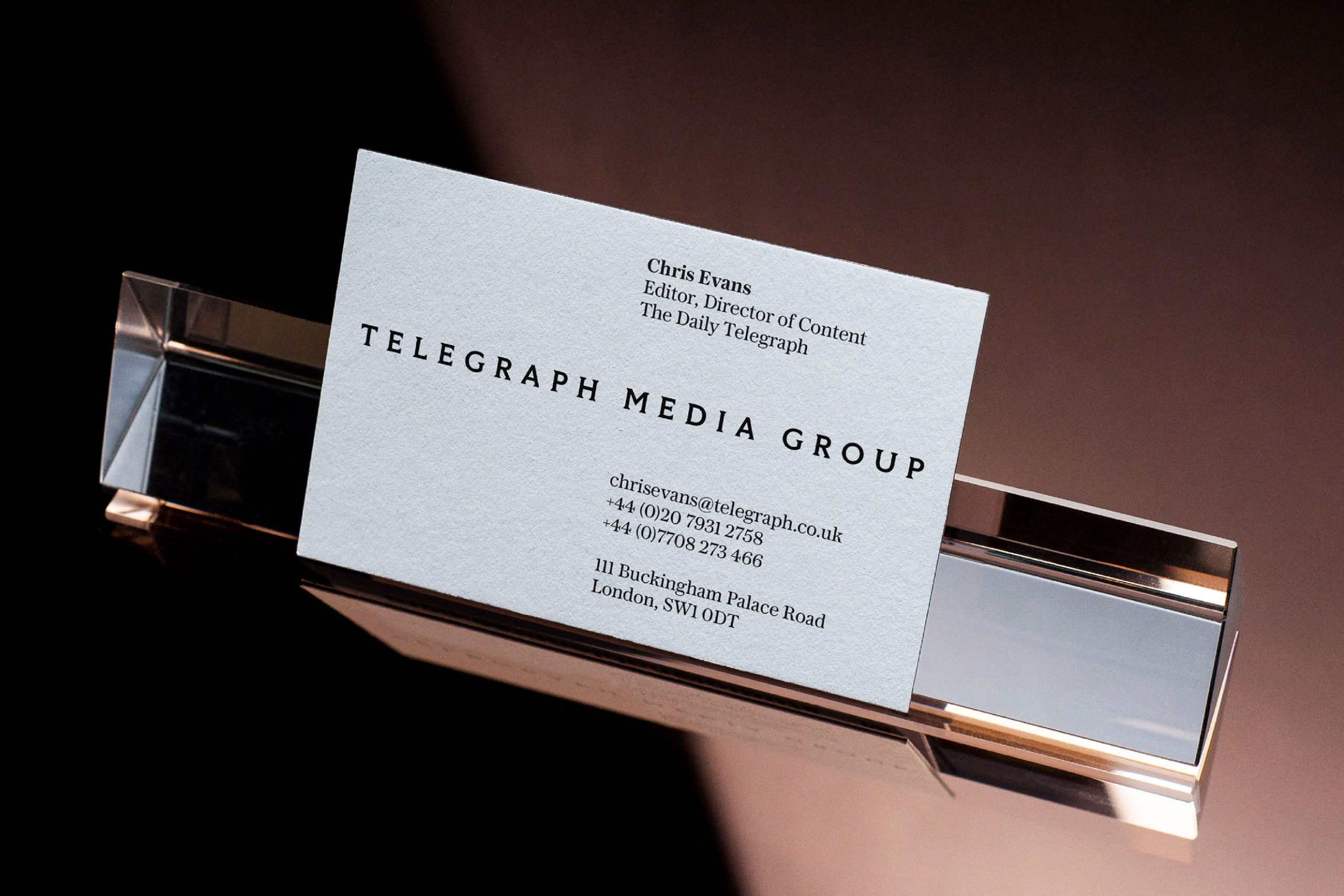 Telegraph Media Group The Type Directors Club