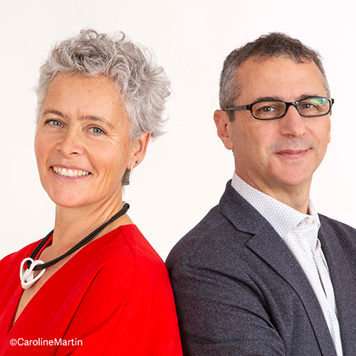 Headshot of Veronika Burian and José Scaglione from TypeTogether type foundr