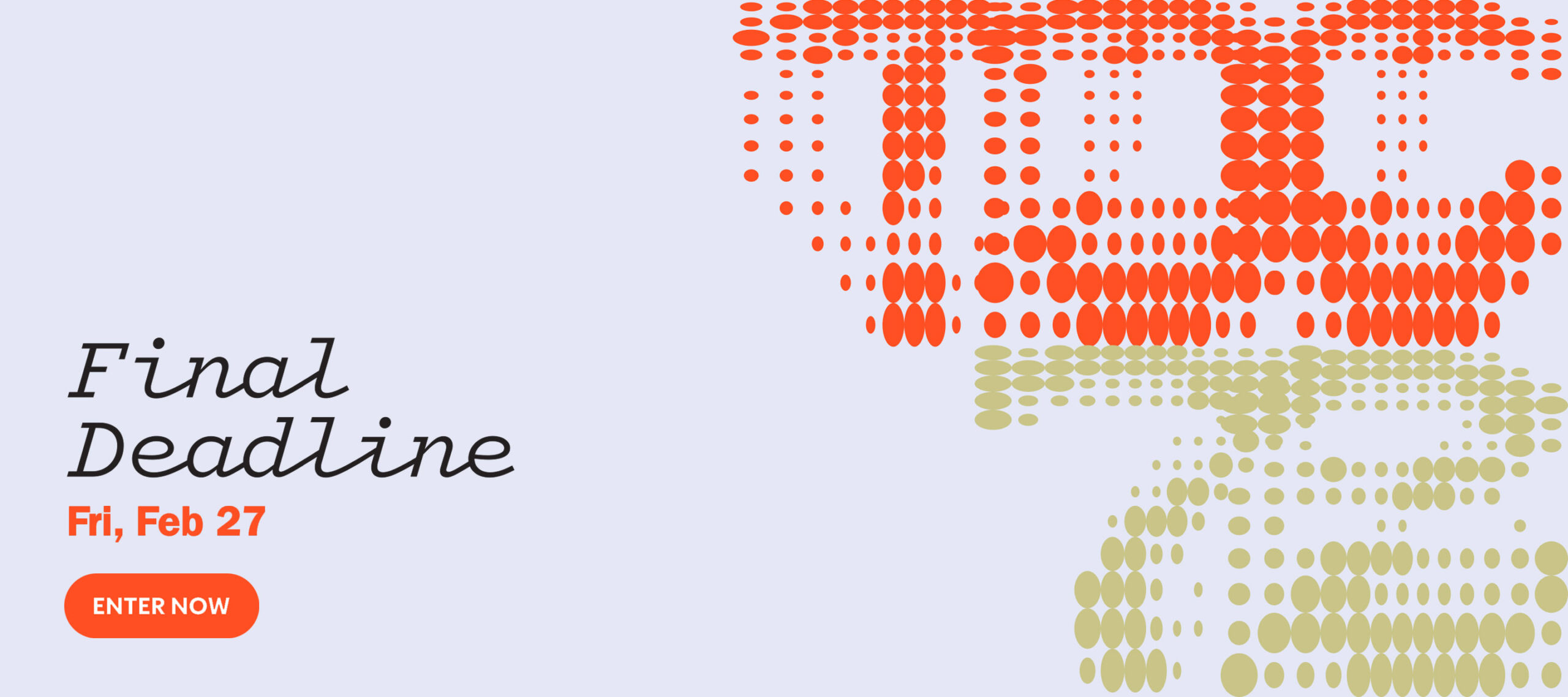 TDC72 Competition entry enter with link to entry site at enter.tdc.org